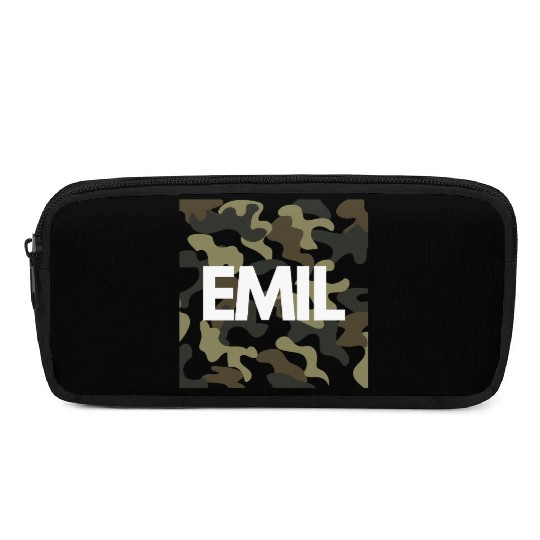 Emil Name Pencil Cases Men Good Quality Camouflage