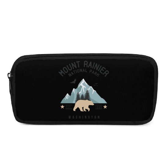 Mount Rainier National Park Est. 1889 Washington Pencil Cases