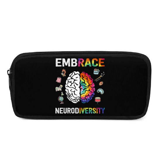 Embrace Neurodiversity Autism Awareness Pencil Cases