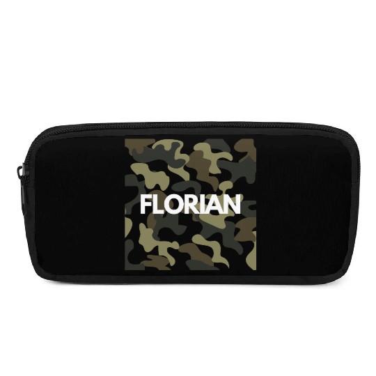 Florian Name Pencil Cases Men Good Quality Camouflage