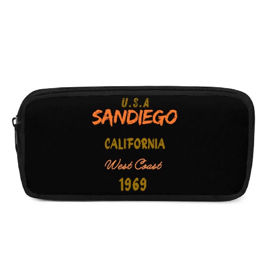 San Diego West Coast California America History Pencil Cases