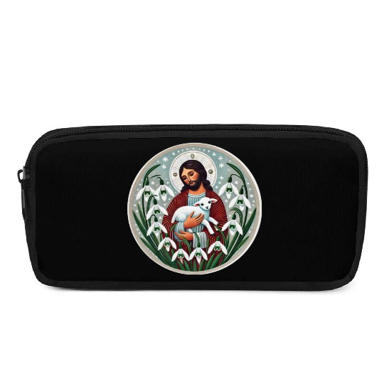Spring Jesus Christ Pencil Cases