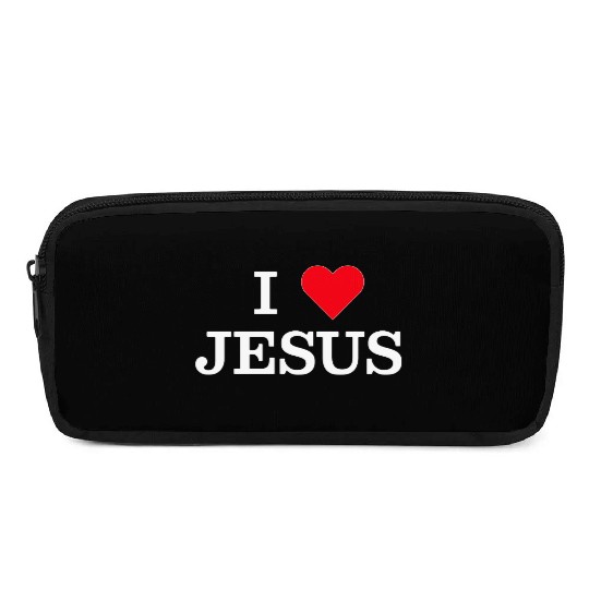 I Heart Jesus Pencil Cases