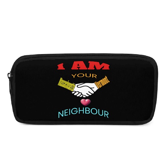 I AM YOUR NEIGHOUR MASSACHUSETTS AND VERMONT Pencil Cases