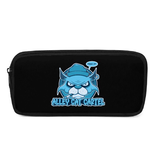 Allet Cat Cartel Funny Cat Lover Pencil Cases