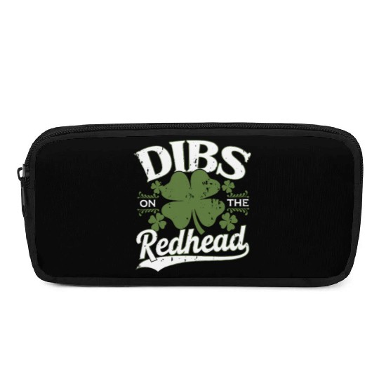 Dibs On The Red Head - St. Patrick's Day Humor Pencil Cases