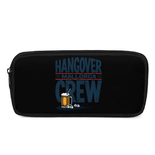 Hangover Crew Mallorca Party Pencil Cases party animal