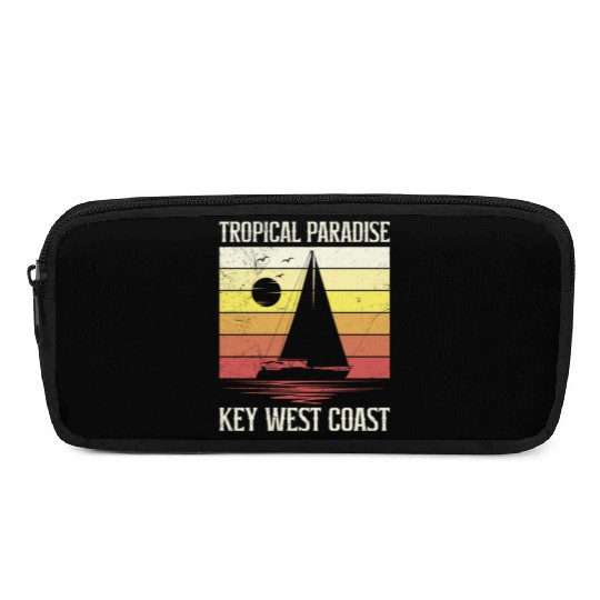 Florida TROPICAL PARADISE KEY-WEST COAST Pencil Cases
