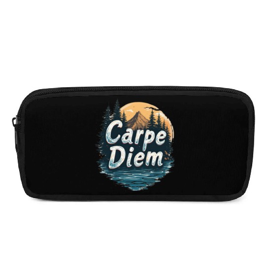 Carpe Diem Adventure Awaits Pencil Cases
