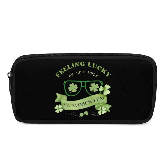 Feeling Lucky or Just Tipsy – St. Patrick’s Day Pencil Cases