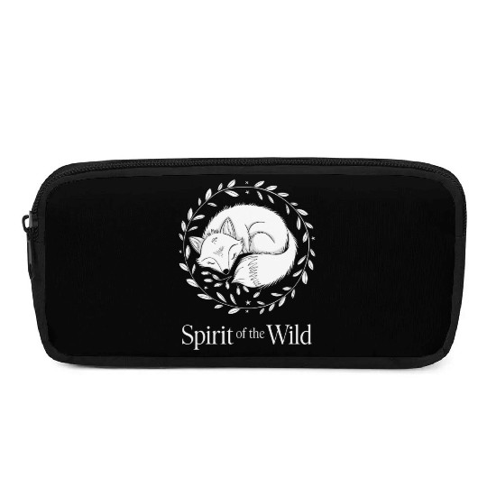 Cottagecore Spirit of the Wild Fox Art Pencil Cases