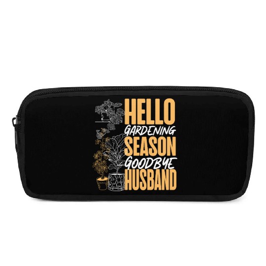 Plant Lover Gardening Husband Wife Pencil Cases