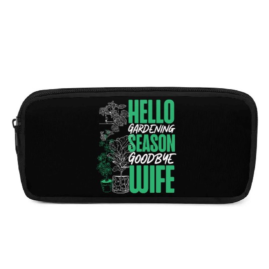 Plant Lover Gardening Husband Wife Pencil Cases