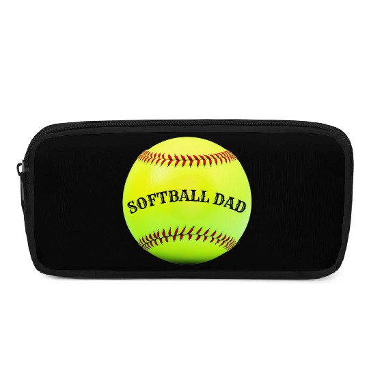 Softball Dad Pencil Cases