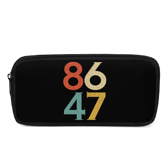 8647 Anti Trump Retro Vintage, 86 47 Pencil Cases