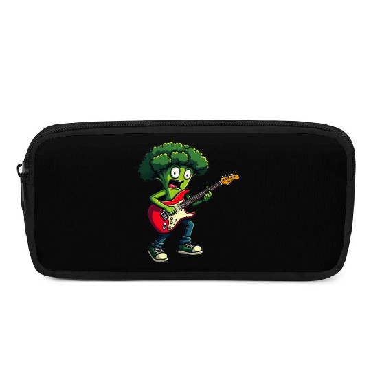 Rocking Broccoli Pencil Cases