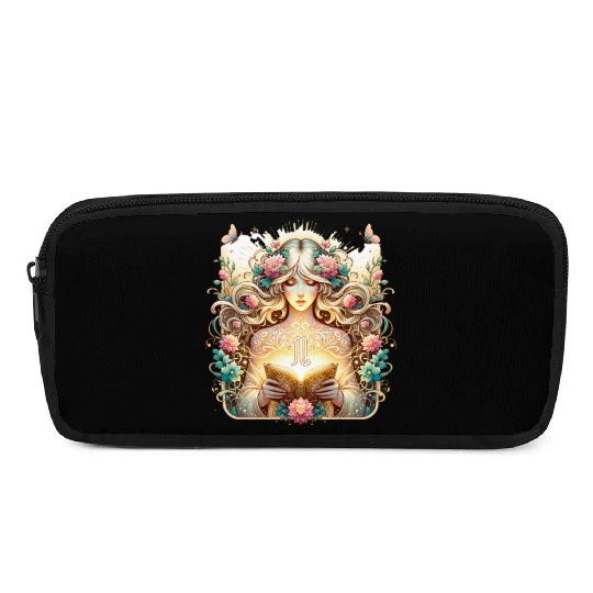 Virgo - Starlit Goddess of Purity Pencil Cases