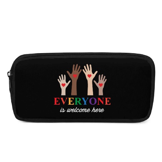 Everyone Is Welcome Here Idaho Teacher Pencil Cases