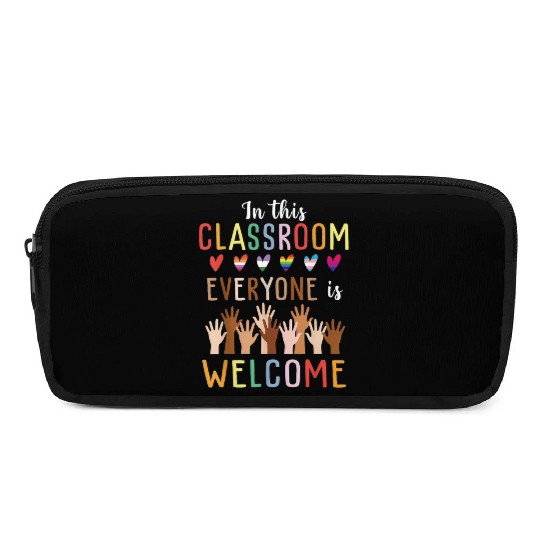 Everyone Is Welcome Here Idaho Teacher Pencil Cases