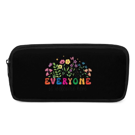 Everyone Is Welcome Here Idaho Teacher Pencil Cases