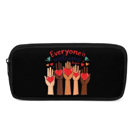 Everyone Is Welcome Here Idaho Teacher Pencil Cases