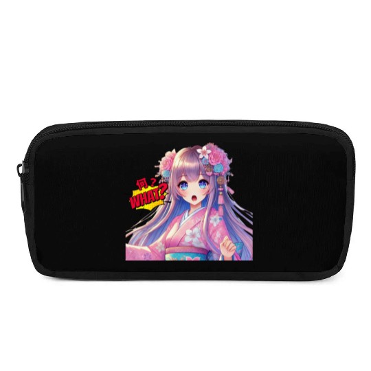 Kawaii Kimono Girl Pencil Cases