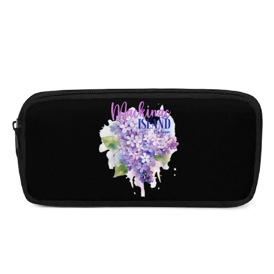 Mackinac Island Michigan Lilacs Lilac Festival Sta Pencil Cases