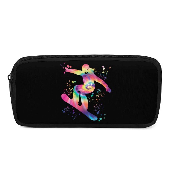 Snowboarder Snowboard Snowboarding Pencil Cases