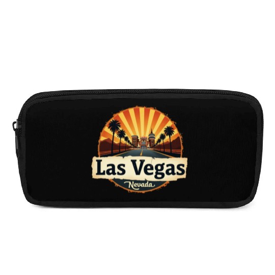 Las Vegas Souvenir and Travel Gift Idea Pencil Cases