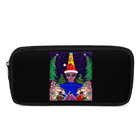 Alien Christmas Gifts Collection Time! Pencil Cases
