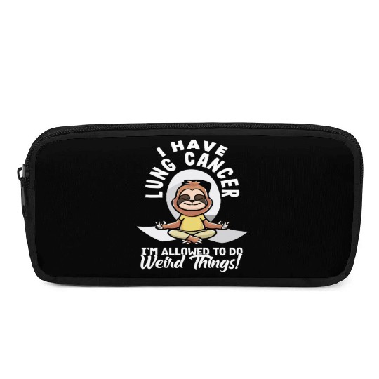 Lung Cancer Awareness Weird Things Pencil Cases
