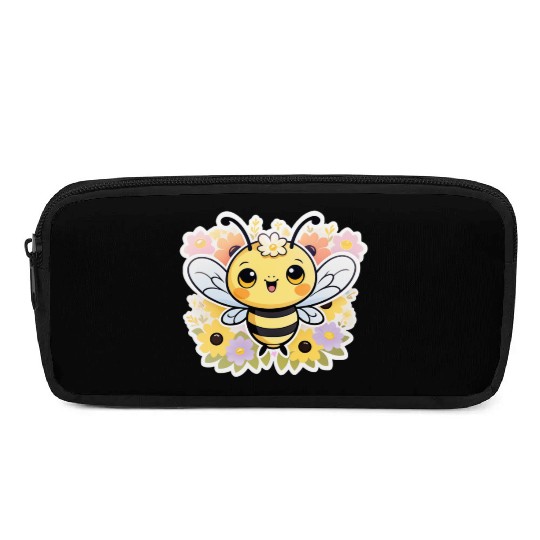 A bee chubby cartoon Pencil Cases