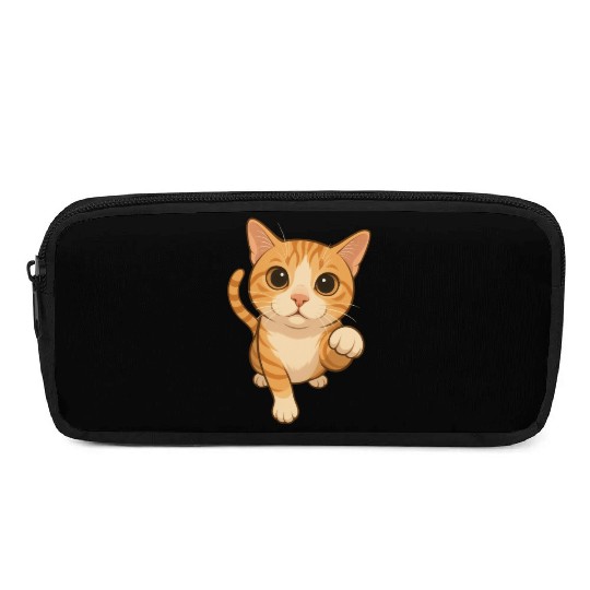 Cute Meow Cat Design for Cat Lovers Pencil Cases