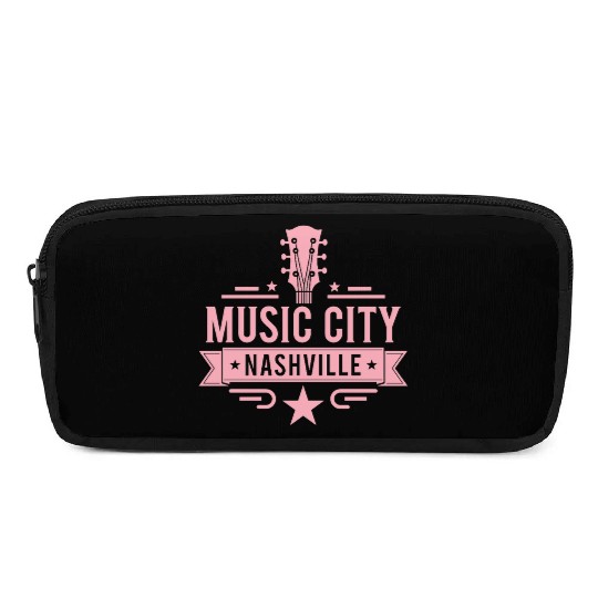 Music City Nashville Guitar Tennessee Pencil Cases