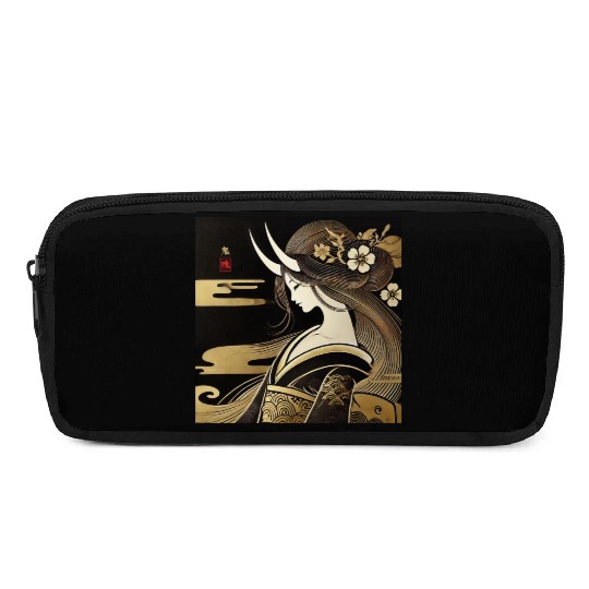 Oni girl in Kimono Pencil Cases