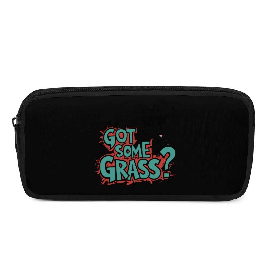 Goat Some Grass? Meme Goat Energy Pencil Cases