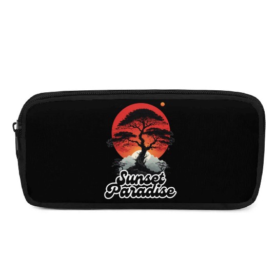 sunset paradise Pencil Cases