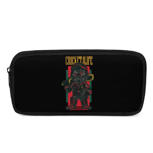1RSN - cricket Pencil Cases