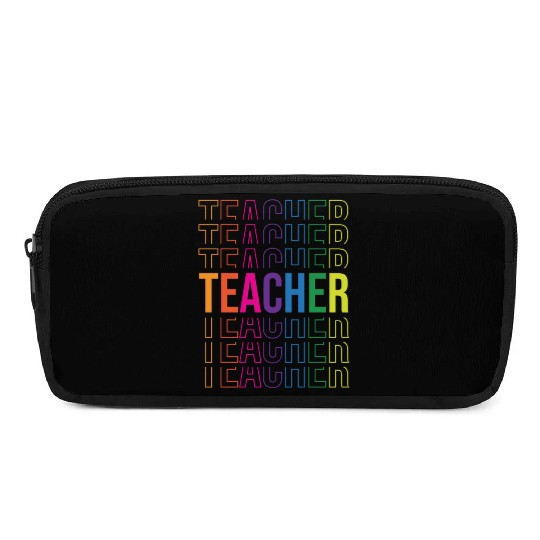 Stacked Teacher Back To School Pencil Cases