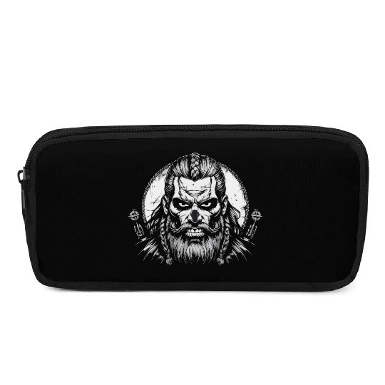 Viking Warrior Man Odin Thor Norman Walhalla Pencil Cases