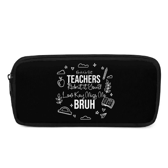 Bruh We Out – Funny Students Graduation Quote Pencil Cases