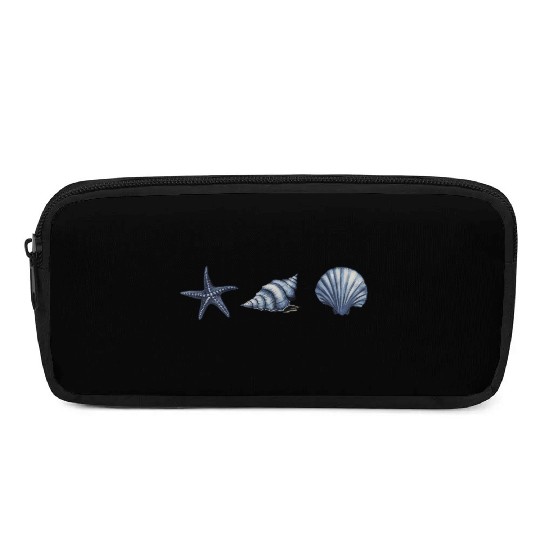 Cute Sea Creatures starfish Ocean Watercolor Pencil Cases
