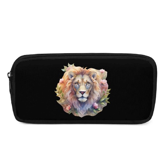 Asher the Floral Monarch Pencil Cases