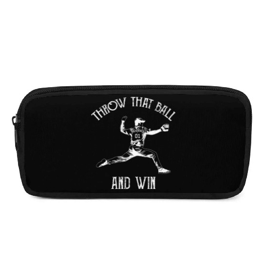 Baseball Pitcher Pencil Cases