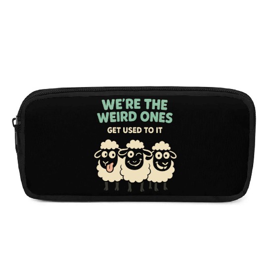 Funny Black Sheep Cousin Quirky Family Outcast Pencil Cases