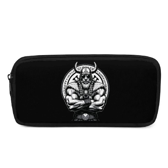 Viking Warrior Man Odin Thor Norman Walhalla Pencil Cases