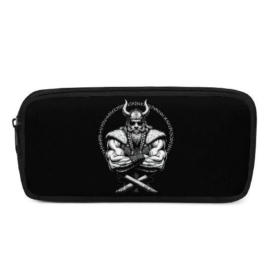 Viking Warrior Man Odin Thor Norman Walhalla Pencil Cases