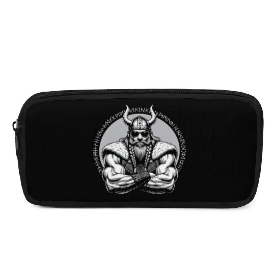 Viking Warrior Man Odin Thor Norman Walhalla Pencil Cases