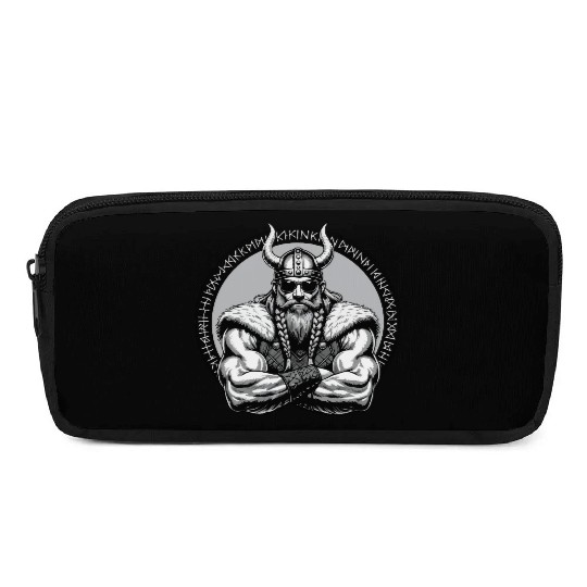 Viking Warrior Man Odin Thor Norman Walhalla Pencil Cases