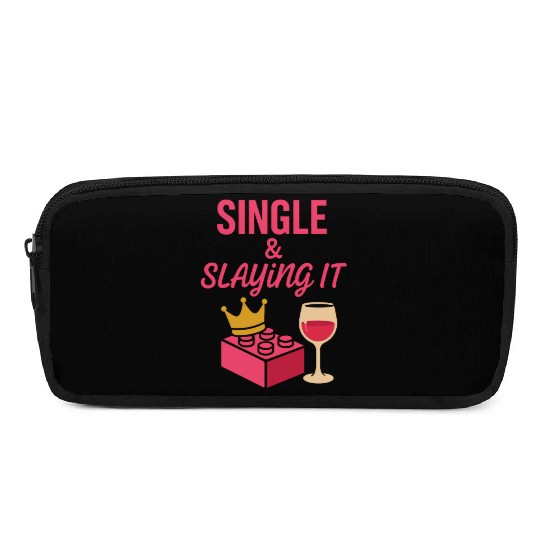 Single Mom Life Chaos Coordinator Wine Coffee Pencil Cases